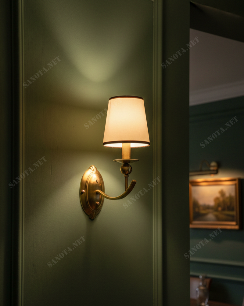 Đèn tường đồng sang trọng SNT6381 - Ảnh 3