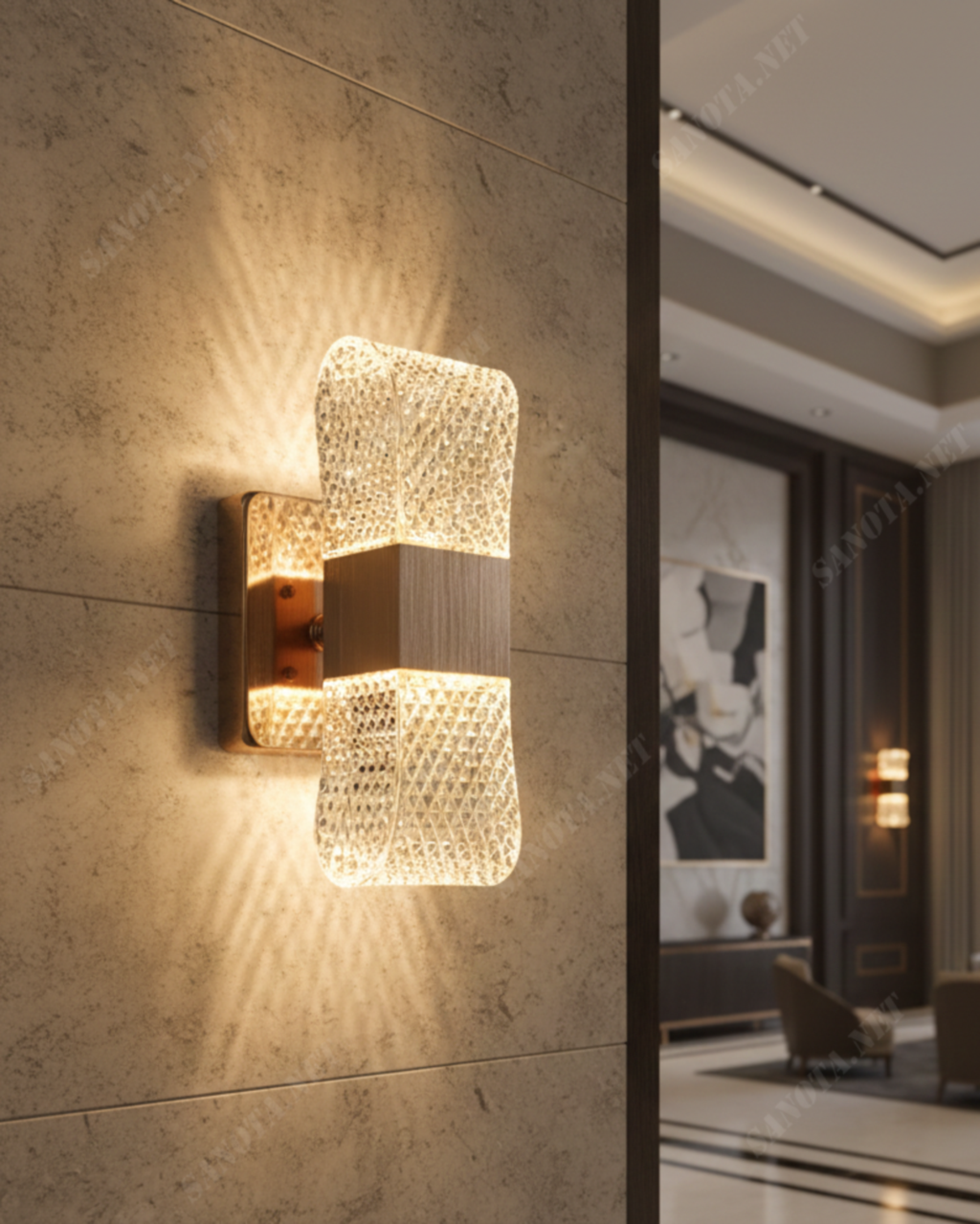 Đèn tường nơ dáng classical SNT5879 - Ảnh 5