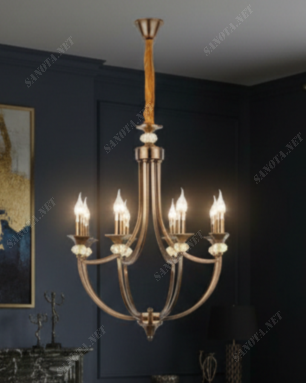 Đèn chùm nến cổ điển SNT5910 - Ảnh 6