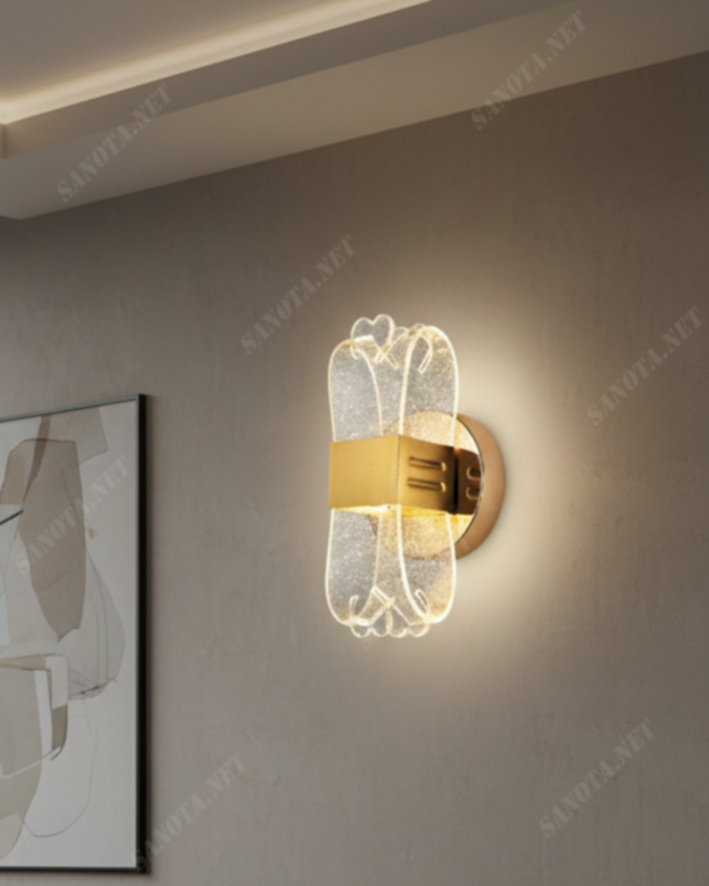 Đèn Tường Hoa Tiết Hình Học SNT5877 - Ảnh 2