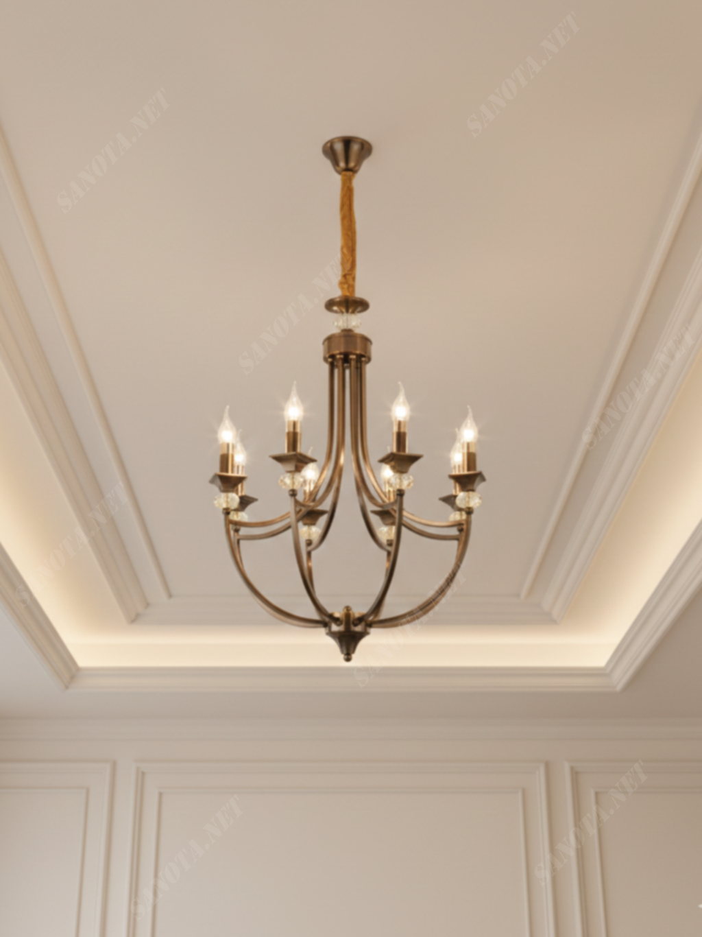 Đèn chùm nến cổ điển SNT5910 - Ảnh 4