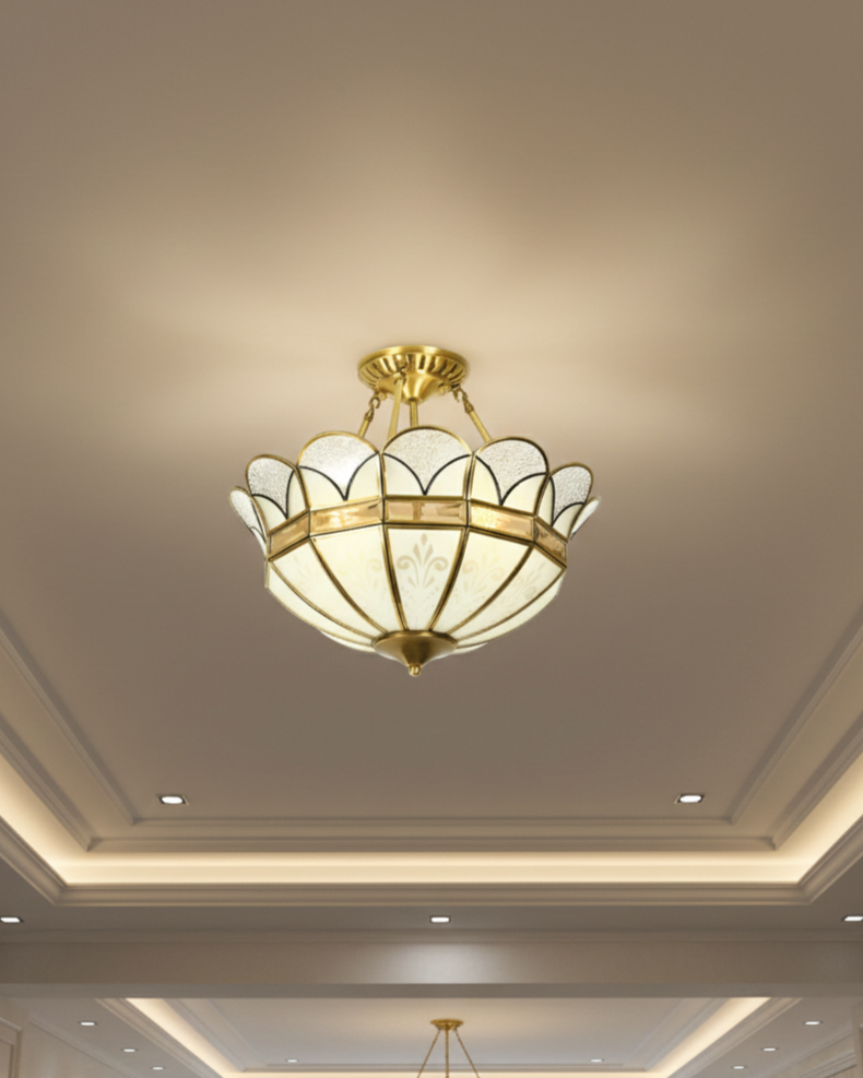 Đèn ốp trần phong cách hoàng gia SNT5904