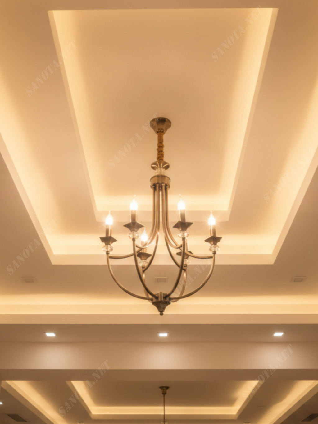 Đèn chùm nến cổ điển SNT5910 - Ảnh 5