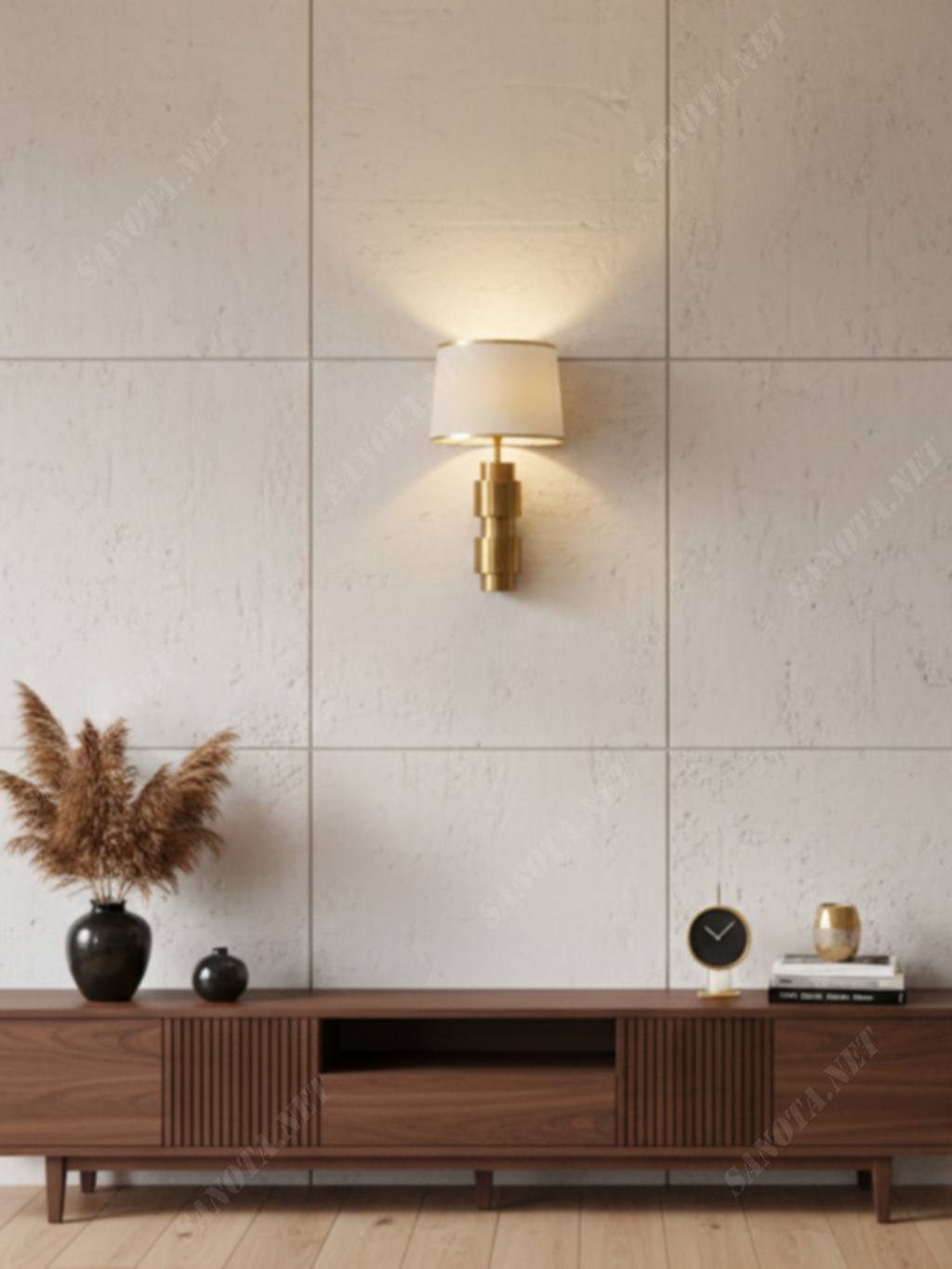 Đèn bàn Kim Trụ Hoàng Quang SNT3182 - Ảnh 4