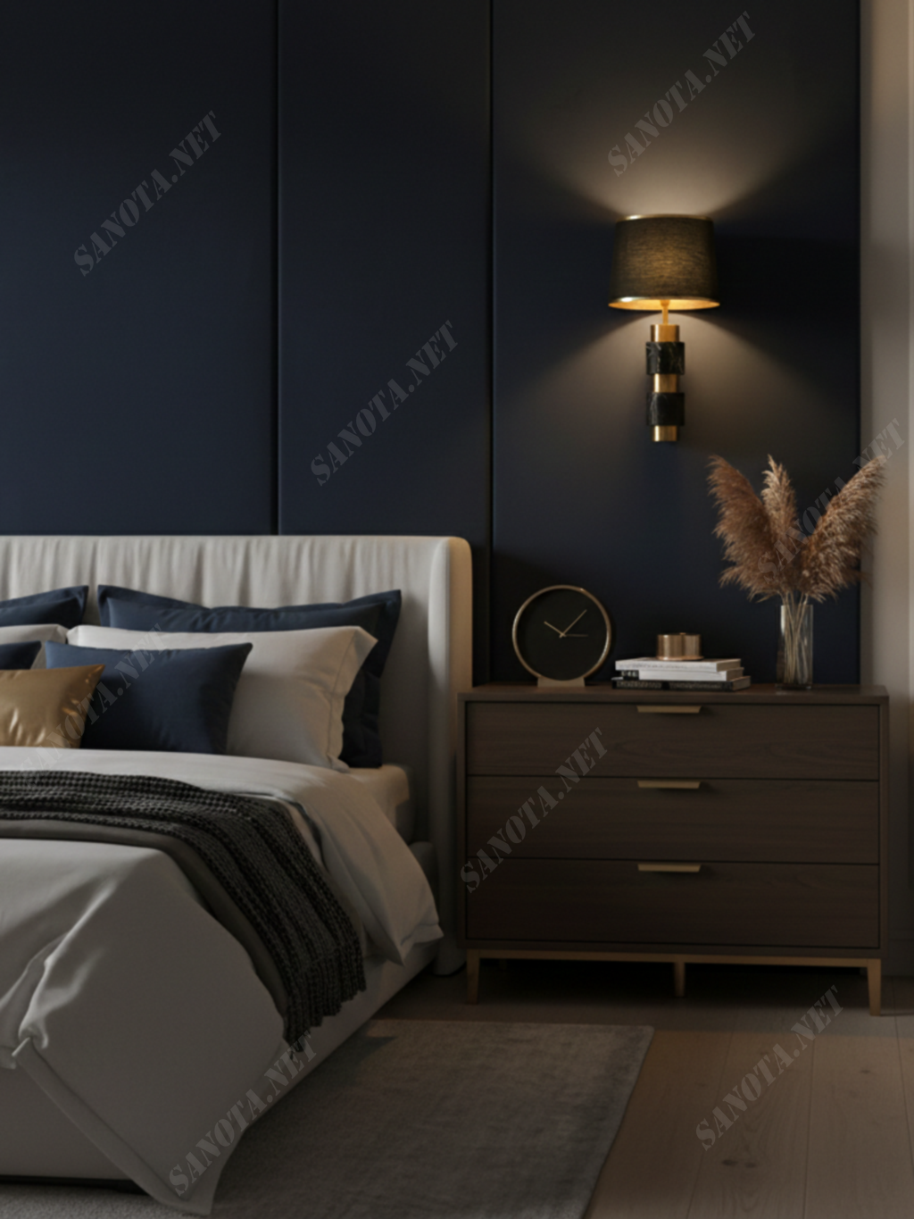 Đèn bàn Kim Trụ Hoàng Quang SNT3182 - Ảnh 3