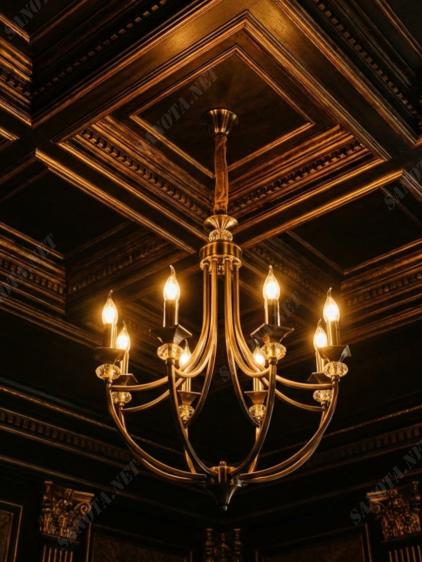 Đèn chùm nến cổ điển SNT5910