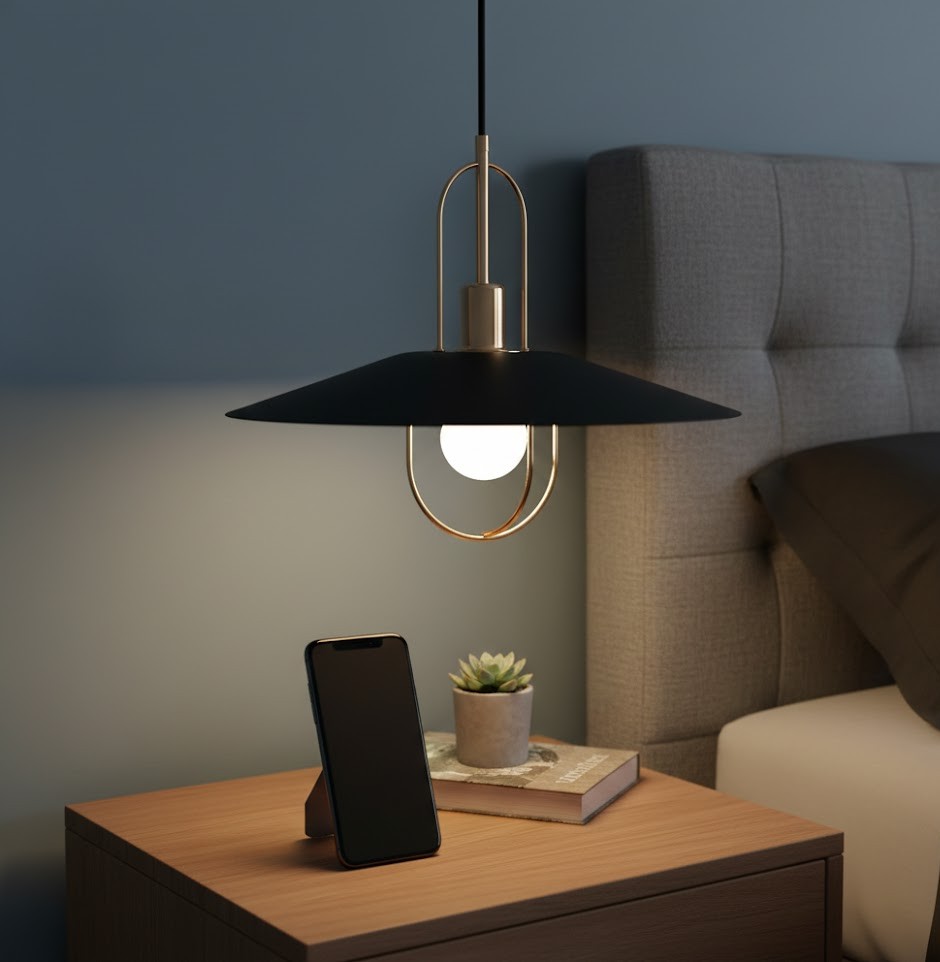 Đèn thả vành nón độc đáo SNT6368