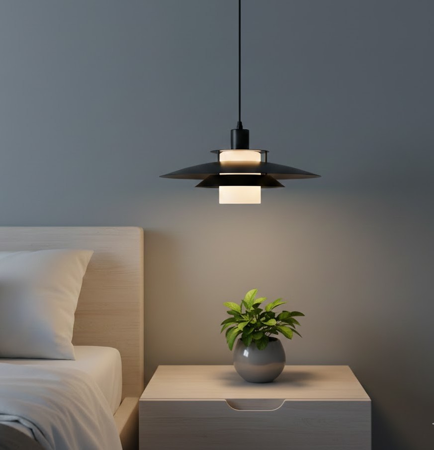 Đèn thả hình đĩa bay độc đáo SNT6370