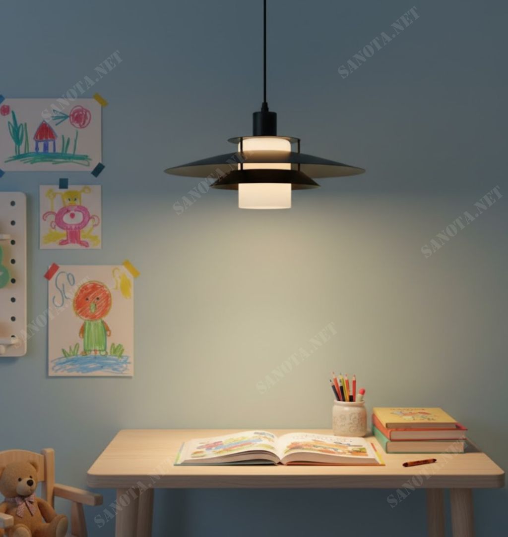 Đèn thả hình đĩa bay độc đáo SNT6370 - Ảnh 4