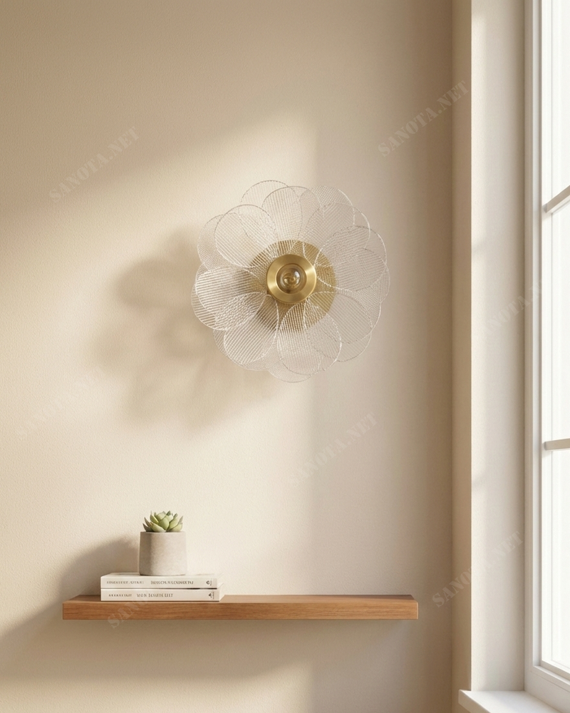 Đèn tường nghệ thuật ánh sáng SNT6399 - Ảnh 3