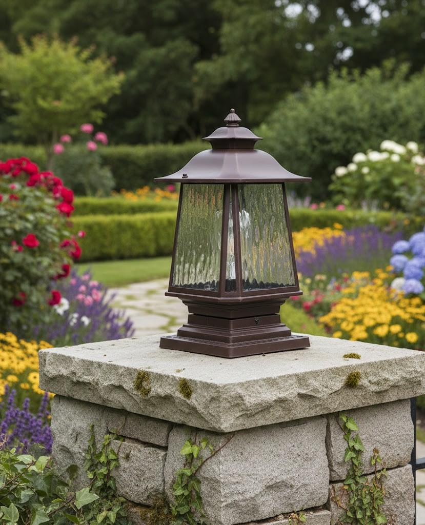 Đèn trụ cổng tân cổ điển SNT6417