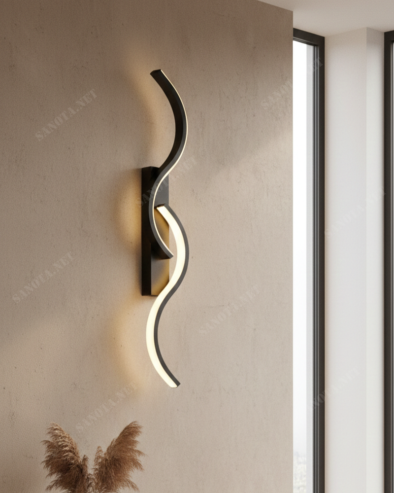 Đèn tường sóng đôi êm dịu SNT6459 - Một thiết kế cực kỳ gọn gàng phù hợp cả cho những góc tường hẹp. Thân đèn được chế tạo từ hợp kim nhôm...