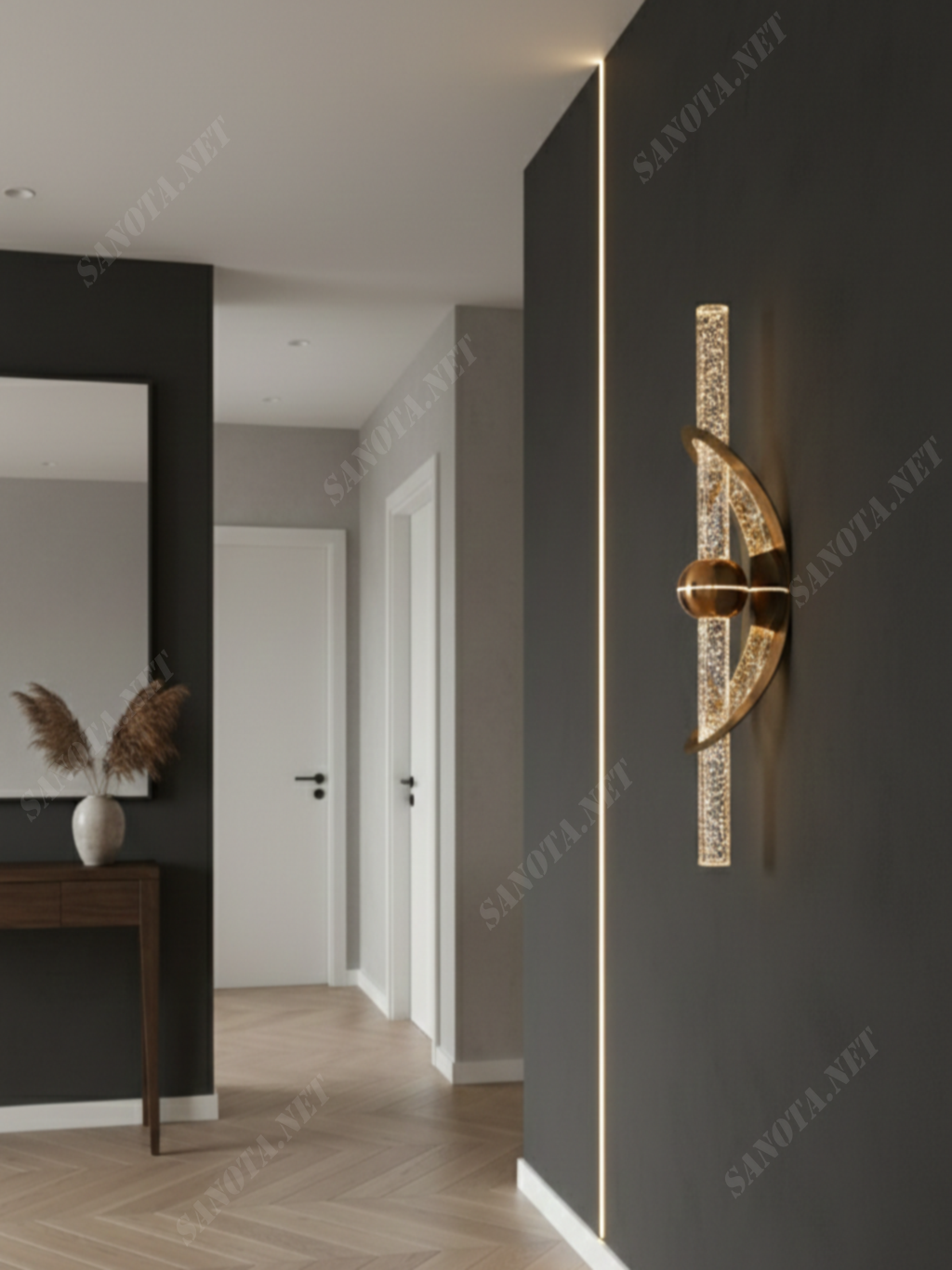 Đèn tường Cung Song Trụ Pha Lê SNT6499 - Ảnh 2