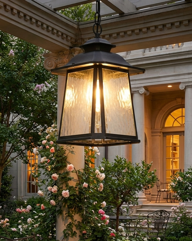 Đèn thả đồng cổ điển SNT5923