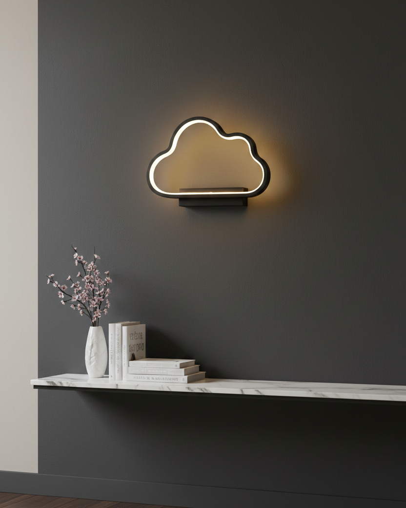 Đèn tường đám mây bồng bềnh SNT6451 được thiết kế theo dạng đường viền thanh thoát. Chất liệu chủ đạo là hợp kim nhôm nhẹ nhưng vô cùng....